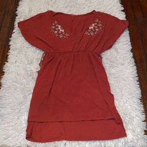 Hobo Flower Mini Dress